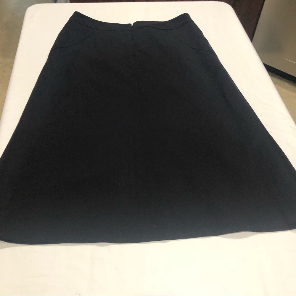 Worthington Black A-Line Skirt  Size 6